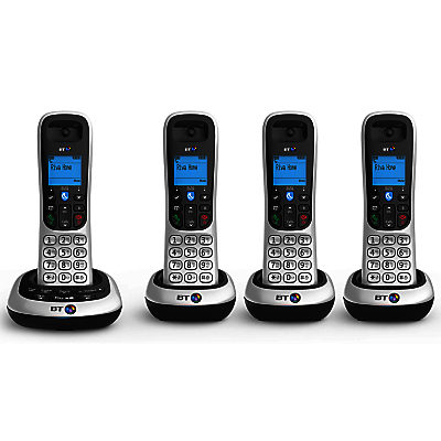 BT 2600 Digital Cordless Phone with Answering Machine, Quad DECT BT 2600 Digital Cordless Phone with Answering Machine, Quad DECT